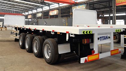 4 Axle 48 FT Flatbed Trailer