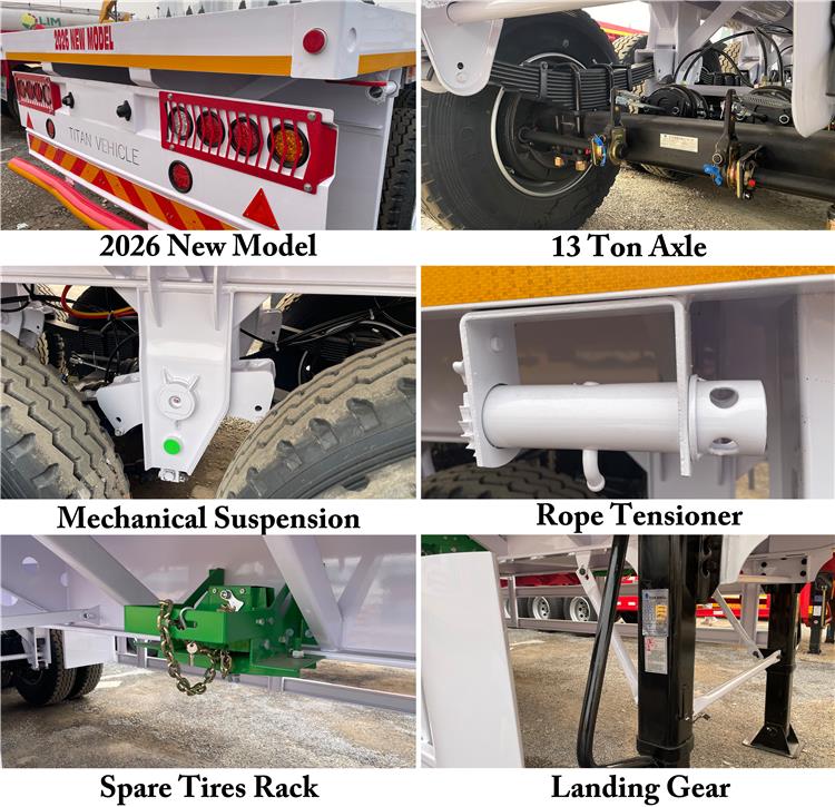 40 foot Flatbed Semi Trailer for Sale In Jamaica