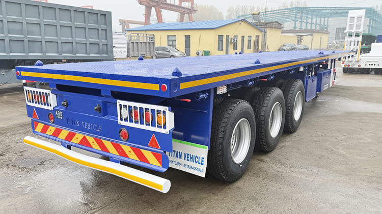 TITAN 3 Axle Flatbed Trailer for Sale Near Me in Ghana