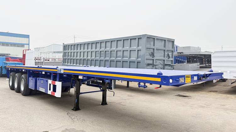 TITAN 3 Axle Flatbed Trailer for Sale Near Me in Ghana