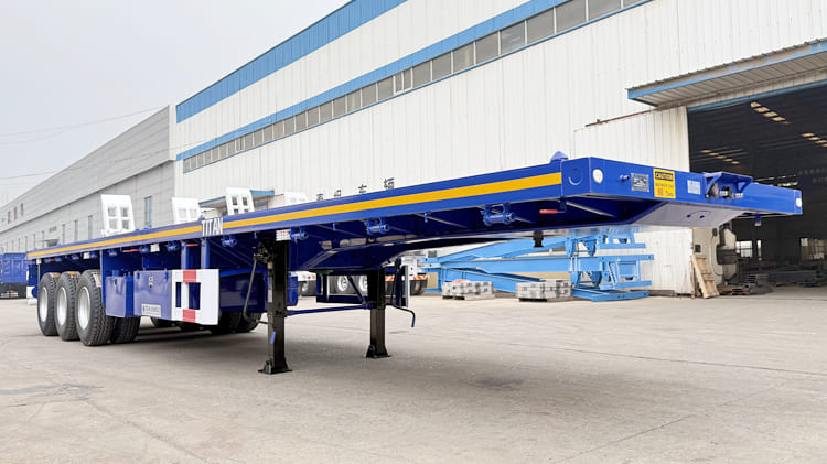 TITAN 3 Axle Flatbed Trailer for Sale Near Me in Ghana