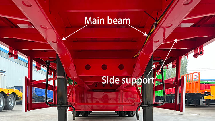 TITAN 40FT 3 Axle Flatbed Trailers for Sale in Tanzania