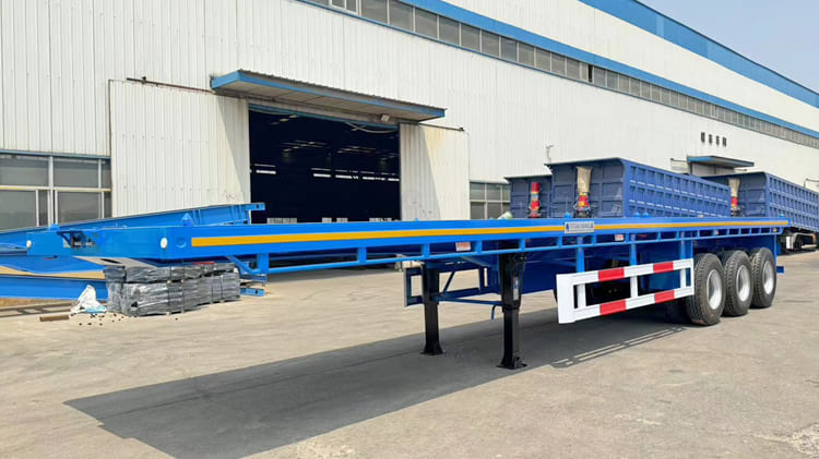 TITAN 3 Axle 40 FT Flatbed Trailer for Sale in Saudi Arabia
