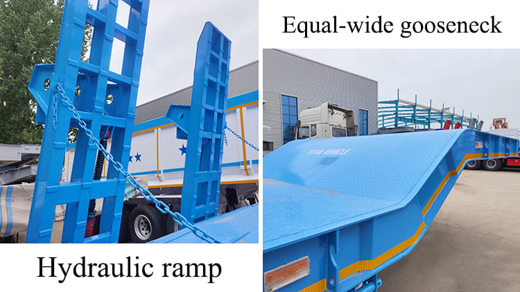 TITAN 4 Axle 100 Ton Low Bed Trailer for Sale in Guyana
