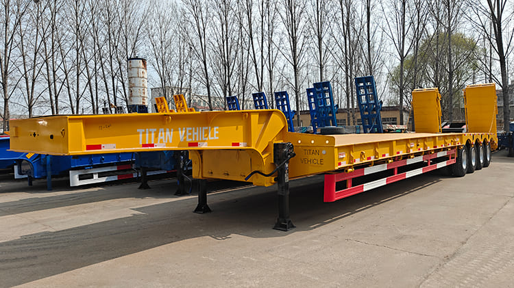 120 Ton Low Bed Trailer Truck for Sale in Nigeria