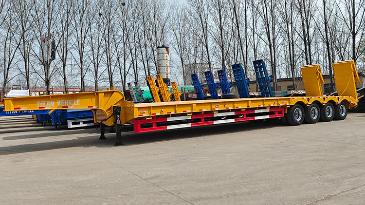 120 Ton Low Bed Trailer Truck for Sale in Nigeria