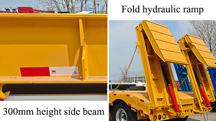 120 Ton Low Bed Trailer Truck for Sale in Nigeria