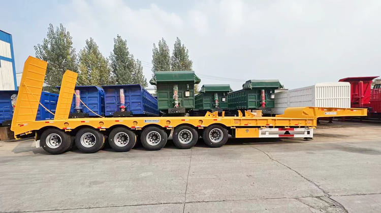 TITAN 6 Axle Semi Low Bed Trailer for Sale in Sierra Leone
