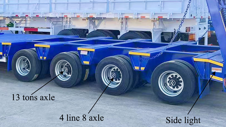 TITAN 4 Line 8 Axle Low Loader Trailer for Sale in Zimbabwe