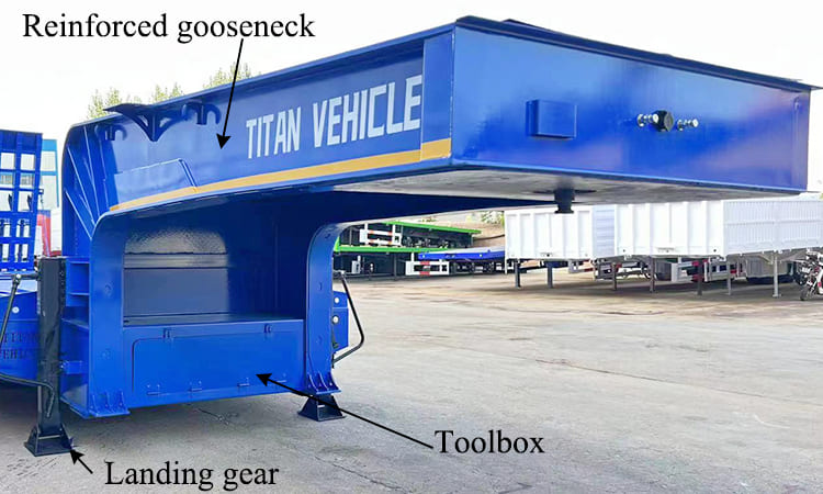 TITAN 4 Line 8 Axle Low Loader Trailer for Sale in Zimbabwe