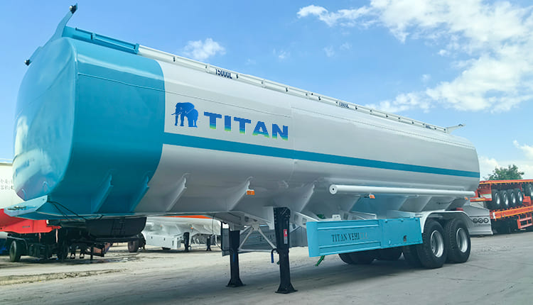 2 Axle 45000L Diesel Tanker Trailer for Sale in Tanzania