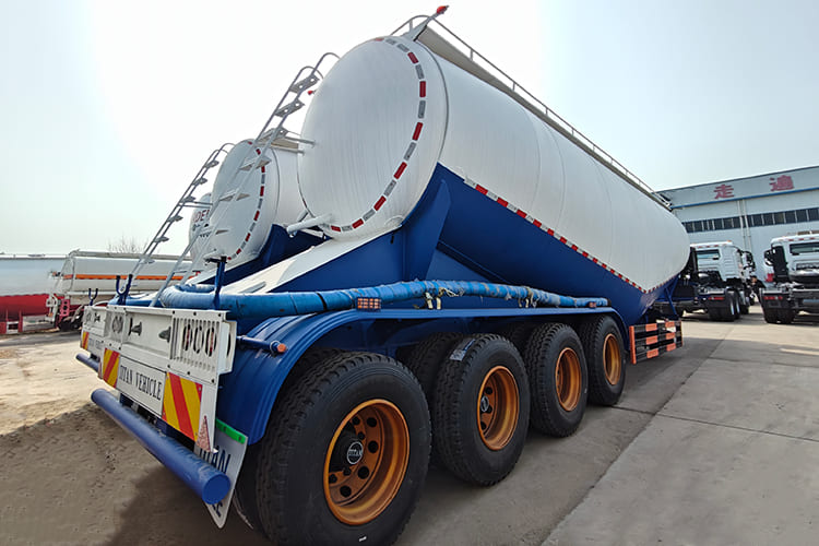 TITAN 4 Axle 50 CBM Cement Tanker Trailer for Sale in Libya