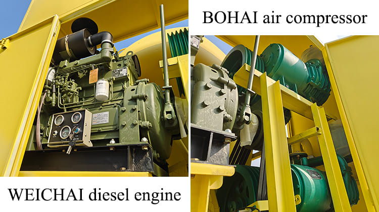 3 Axle 40 CBM Pneumatic Bulk Cement Trailer for Sale in Ghana