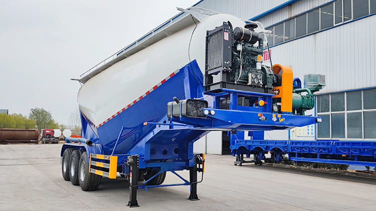 TITAN 3 Axle 35 CBM Bulk Cement Tanker for Sale in Zambia