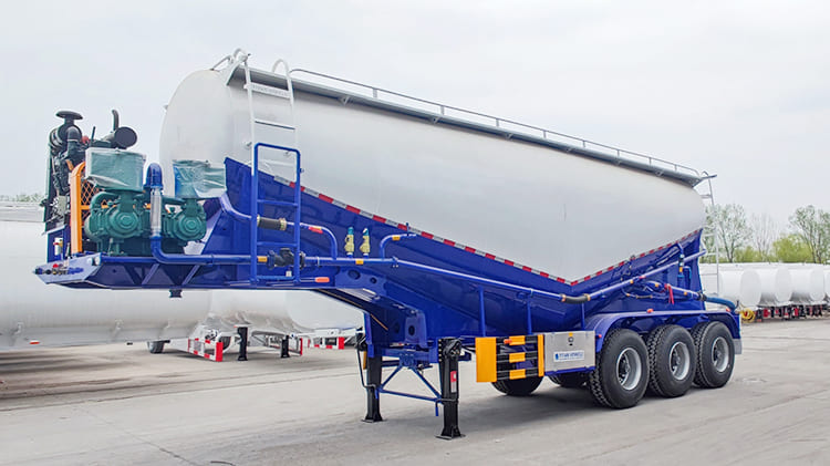 TITAN 3 Axle 35 CBM Bulk Cement Tanker for Sale in Zambia