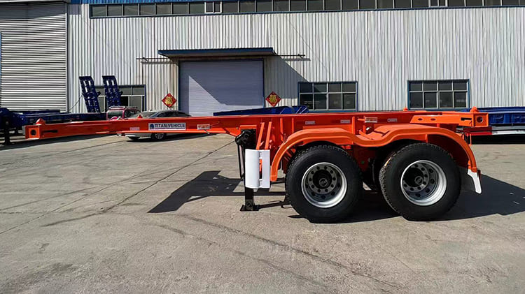 TITAN 2 Axle 20FT Skeletal Trailer for Sale in Costa Rica