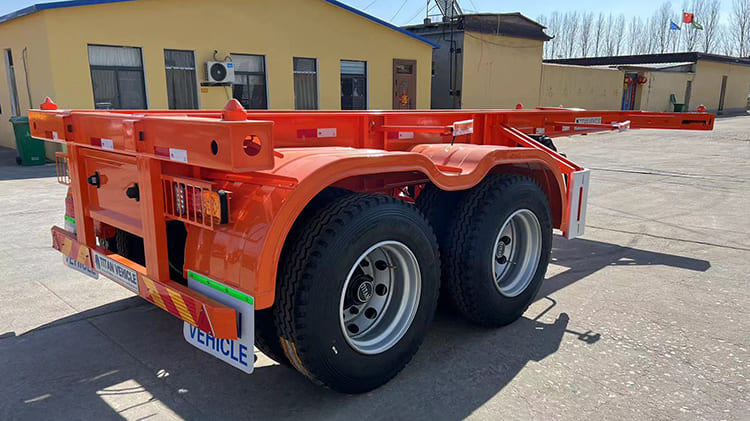 TITAN 2 Axle 20FT Skeletal Trailer for Sale in Costa Rica