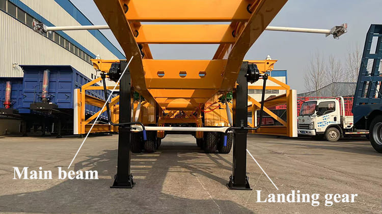 TITAN Tri Axle 40FT Container Chassis Trailer for Sale in Guam