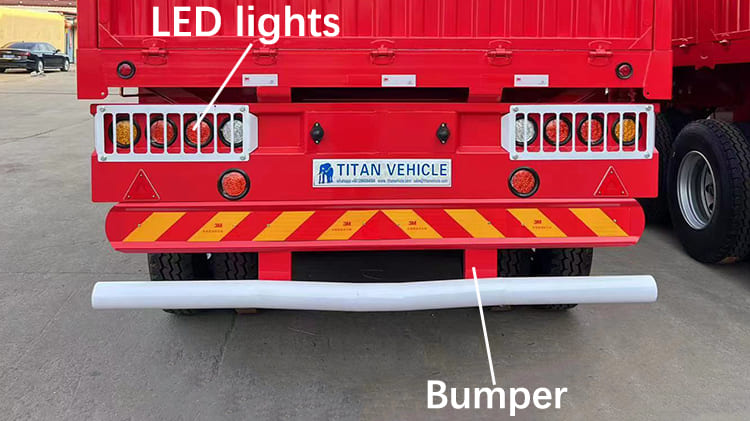 TITAN 3 Axle 40FT Side Wall Trailer for Sale in Peru
