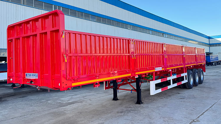 TITAN 3 Axle 40FT Side Wall Trailer for Sale in Peru