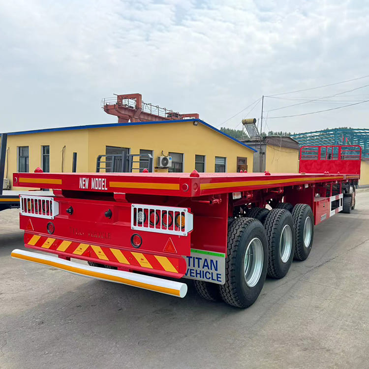 40 Foot Flatbed Trailer with Front Board