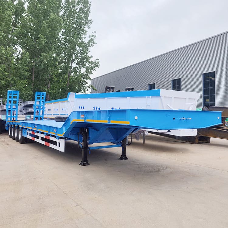 4 Axle 100 Ton Low Bed Trailer