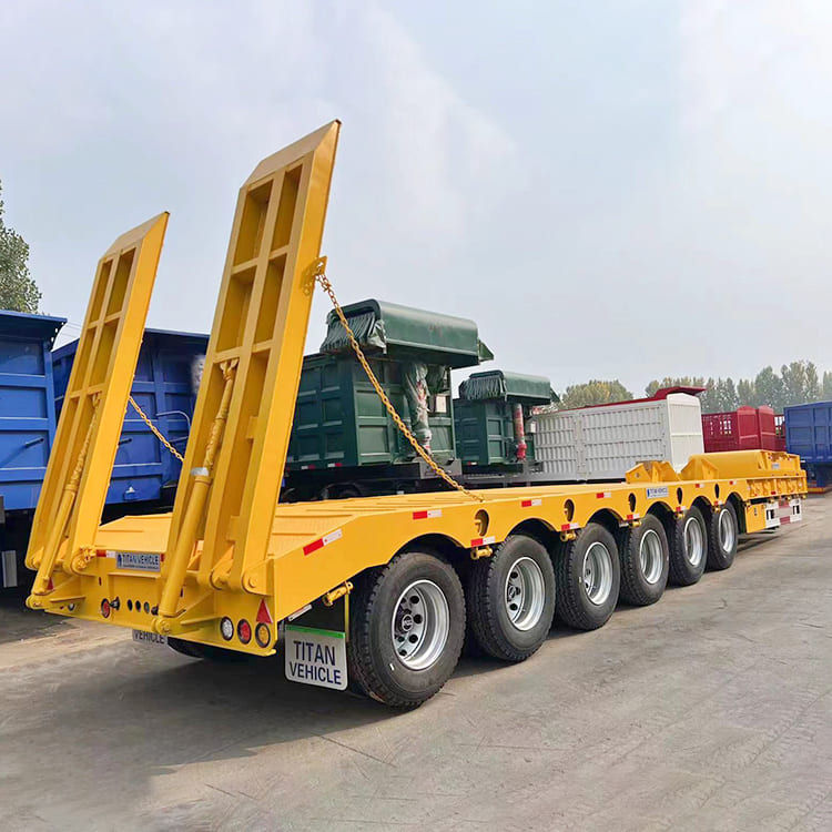 6 Axle Semi Low Bed Trailer