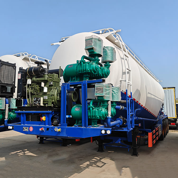 4 Axle 50 CBM Cement Tanker Trailer