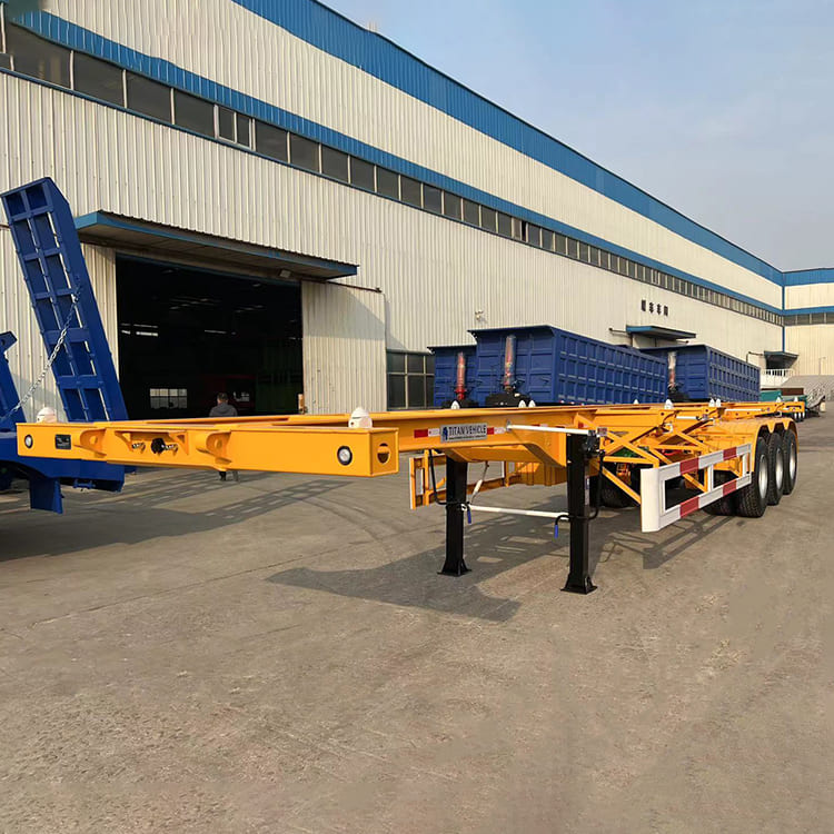 Tri Axle 40FT Container Chassis Trailer