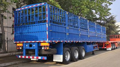 60 Ton Fence Cargo Truck Trailer